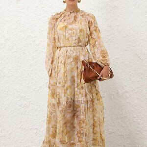 𝒁𝑰𝑴𝑴𝑬𝑹𝑴𝑨𝑵𝑵 COCO Flowy Long Dress